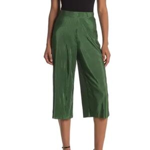 BCBGeneration plisse Culotte Pants X-Small, PALM